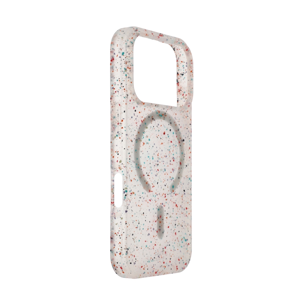 Case iPhone 17 Pro FORCEGUARD GRS Recycled Liquid Silicone - White