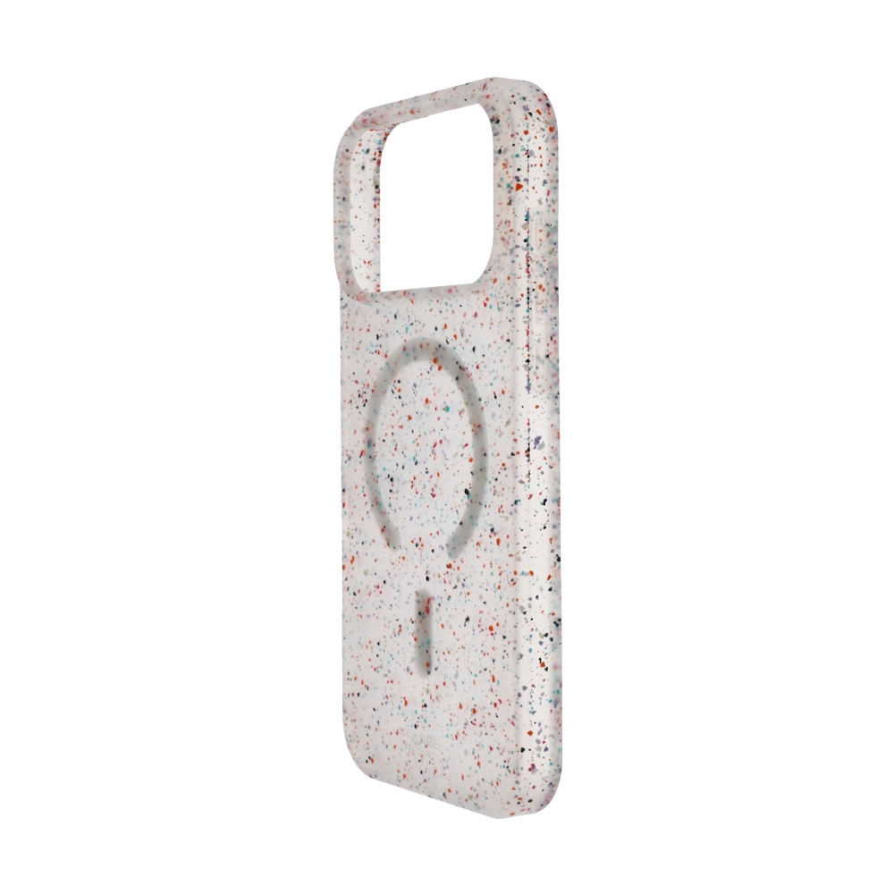 Case iPhone 17 Pro Max FORCEGUARD GRS Recycled Liquid Silicone - White