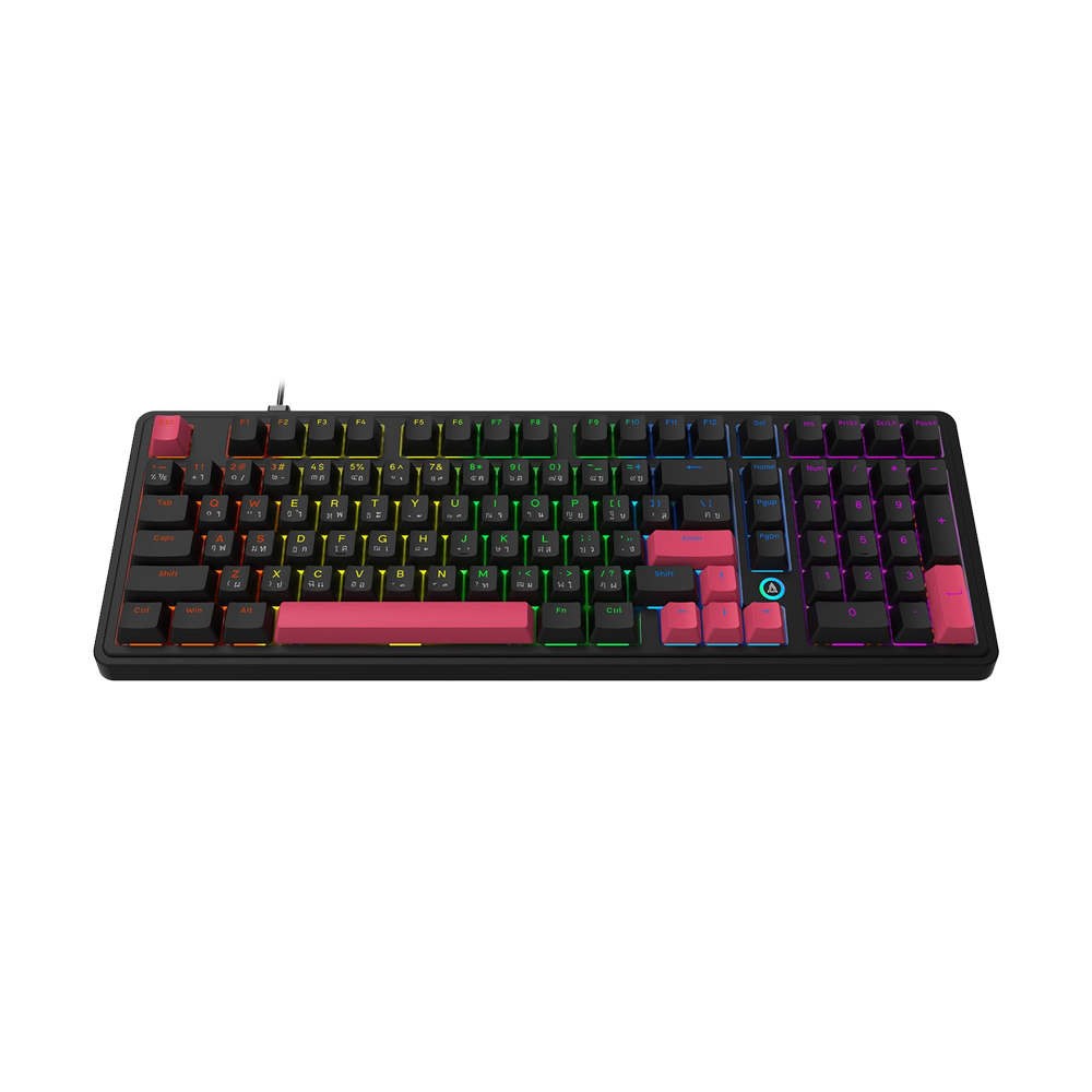 KEYBOARD AJAZZ AK980 BLACK (RED SWITCH คีย์บอร์ด)