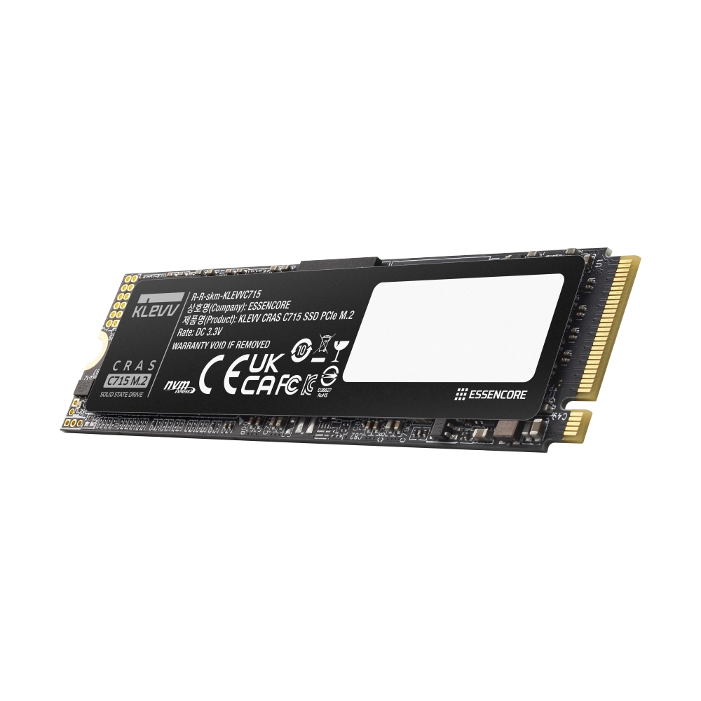 256 GB SSD M.2 PCIe 3.0 KLEVV CRAS C715 (K256GM2SP0-C7T) NVMe M.2 2280