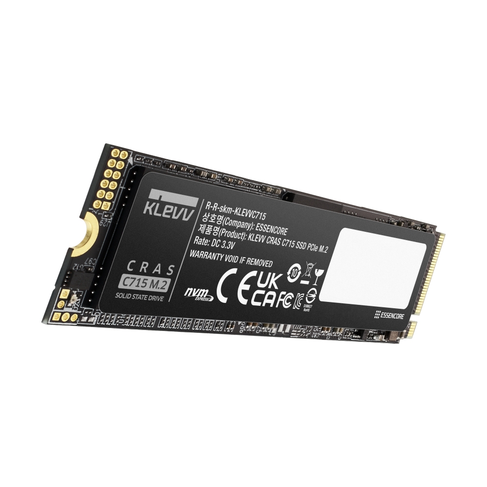 512 GB SSD M.2 PCIe 3.0 KLEVV CRAS C715 (K512GM2SP0-C7T) NVMe M.2 2280