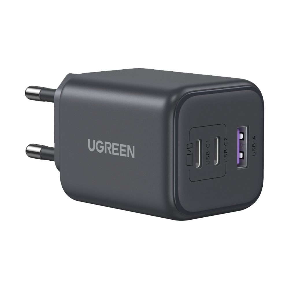 Adapter 3 Ports (Type-C) Charger UGREEN (45W,65574) Grey