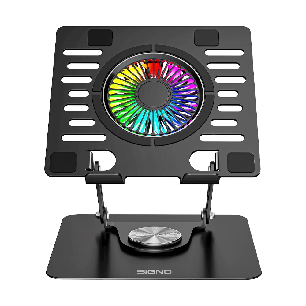 Laptop stand SIGNO (CP-513 STARROS) Black