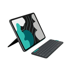Case Keyboard iPad Pro 11" (M4,M5) Logitech Flip Folio - GRAPHITE