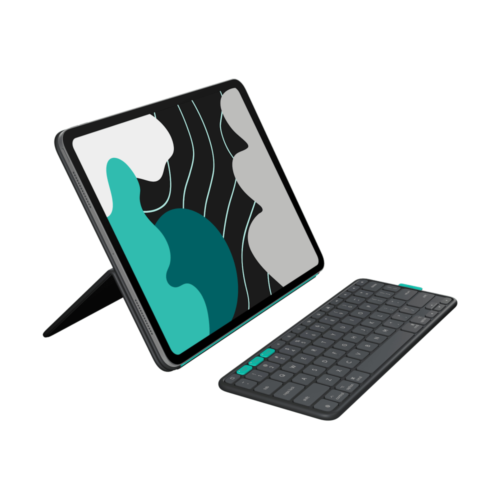 Case Keyboard iPad Pro 13" (M4,M5) Logitech Flip Folio - GRAPHITE