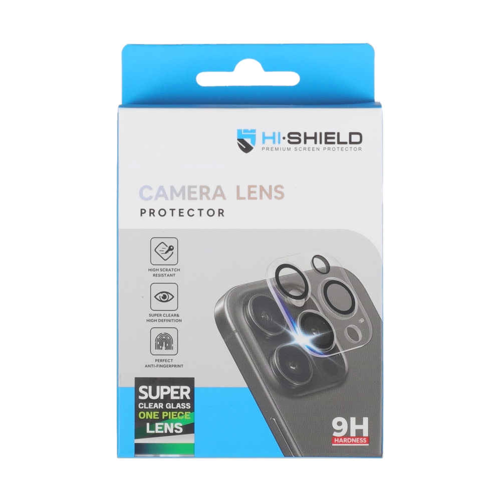 ฟิล์มกล้อง iPhone 16/16 Plus HI-SHIELD Lens - Black