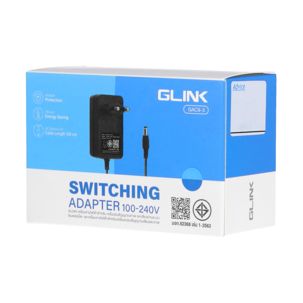 Adapter S/W 2000mA GLINK GAC6-2 (For Camera)