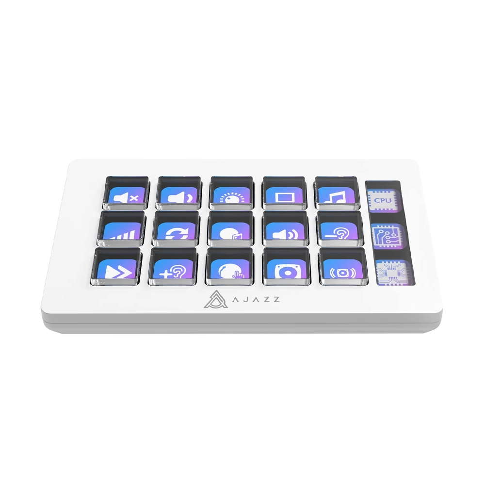 Keypad AJAZZ STREAM DECK (AKP153) White