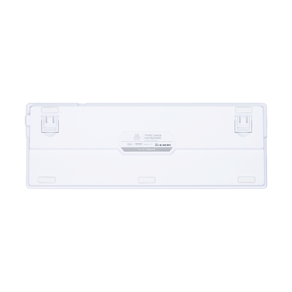 KEYBOARD WIRELESS BLUETOOTH EGA CMK9 WHITE/BLUE (BLUE SWITCH คีย์บอร์ด)