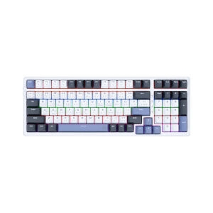 KEYBOARD WIRELESS BLUETOOTH EGA CMK9 WHITE/BLUE (RED SWITCH คีย์บอร์ด)
