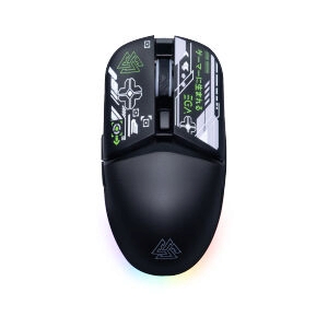 MOUSE WIRELESS BLUETOOTH EGA M16 BLACK (เมาส์ไร้สาย)