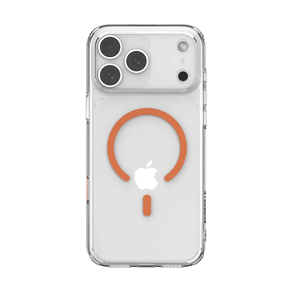 Case iPhone 17 Pro JTLEGEND Mag- Clear Orange Mag