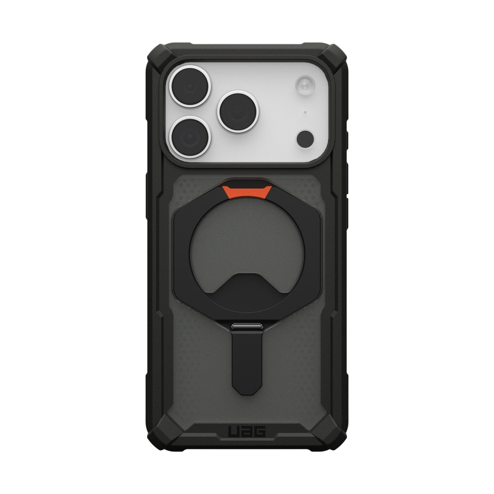 Case iPhone 18 Pro, 17 Pro UAG Plasma XTE MagSafe - Black/Pop Orange