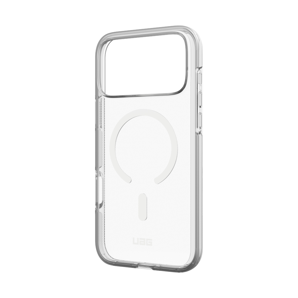 Case iPhone 18 Pro, 17 Pro UAG Scout Clear MagSafe - Ice/White