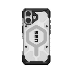 Case iPhone 17 UAG Pathfinder Clear Magsafe - Ice/Silver