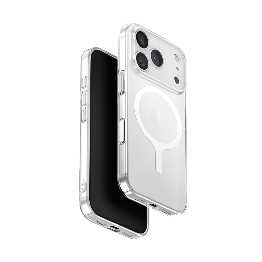 Case iPhone 17 Pro UNIQ Airsuit - Glossy Clear/White