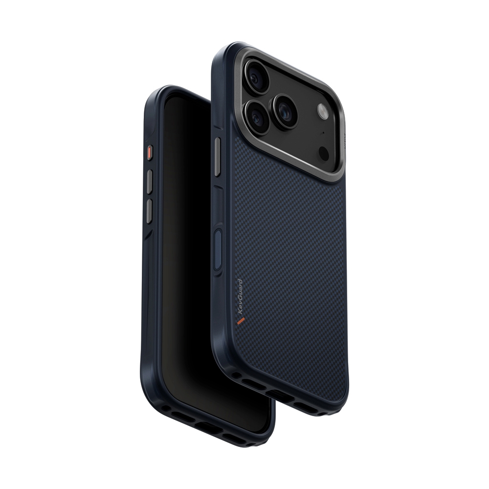 Case iPhone 17 Pro UNIQ Keva - Trance Blue