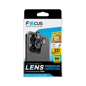 ฟิล์มกล้อง iPhone 17 Pro/17 Pro Max FOCUS Perfect Clear Ring