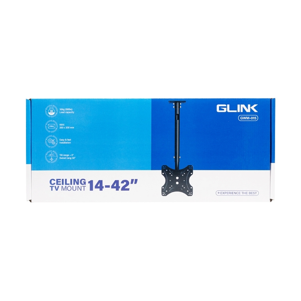 ขาแขวนสำหรับติดเพดาน TV/Plasma GLINK GWM-015 14" to 42"