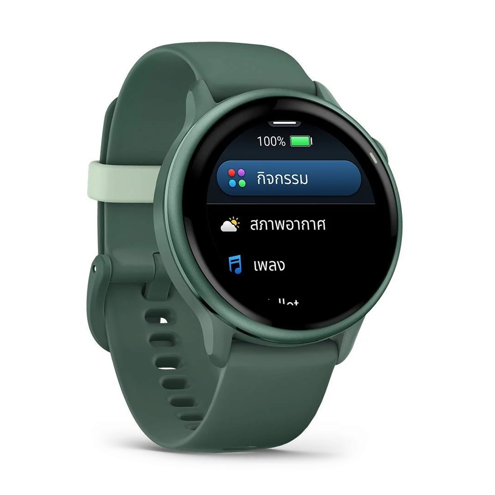 GARMIN VIVOACTIVE 6 SMARTWATCH (METALLIC METAL GREEN)