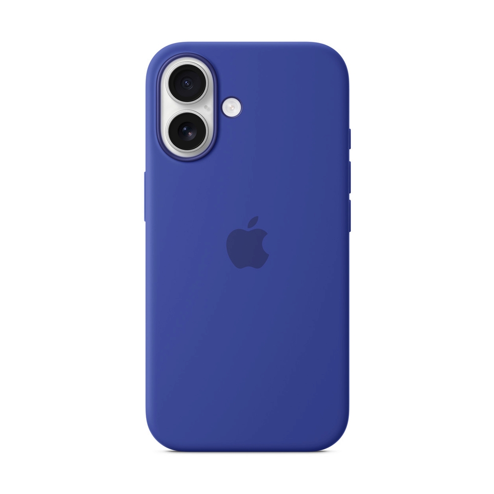 Apple Case iPhone 16 Silicone Case with MagSafe - Ultramarine(MYY63FE/A)