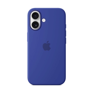 Apple Case iPhone 16 Silicone Case with MagSafe - Ultramarine(MYY63FE/A)