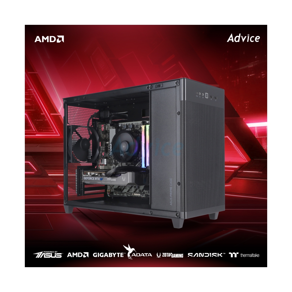 คอมประกอบ Advice : Computer Set AMD #A247 RYZEN 5 7600 RTX5060 8GB ...