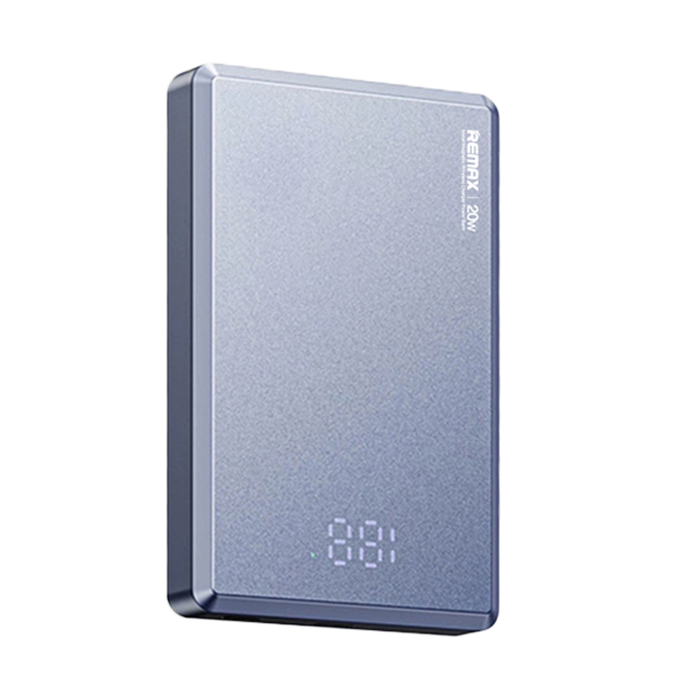 POWER BANK 10000 mAh REMAX (20W,RPP-109, Wireless Magnetic) Blue