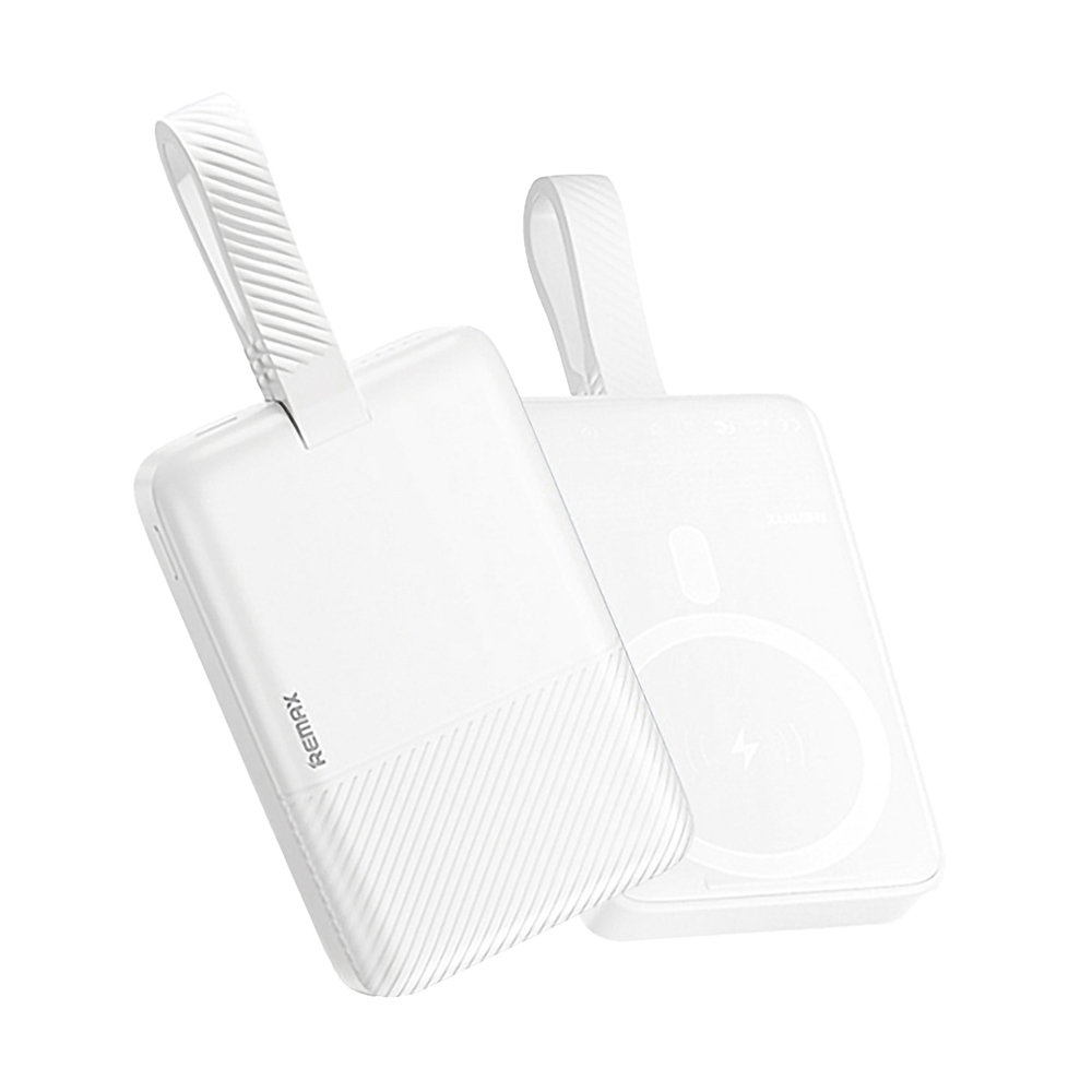 POWER BANK 10000 mAh REMAX (30W,RPP-30,Wireless Magnetic) White