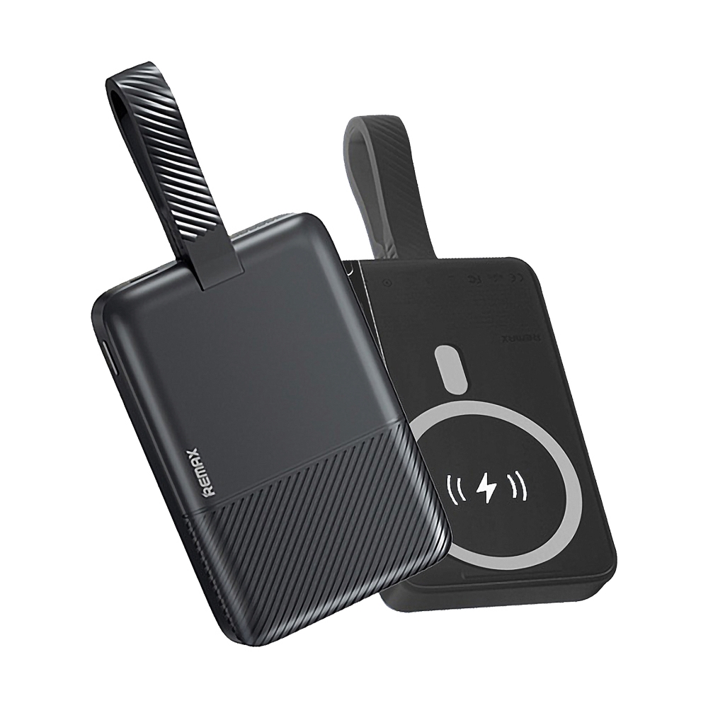 P-Bank 10000 mAh REMAX (RPP-30, Wireless Magnetic) Black