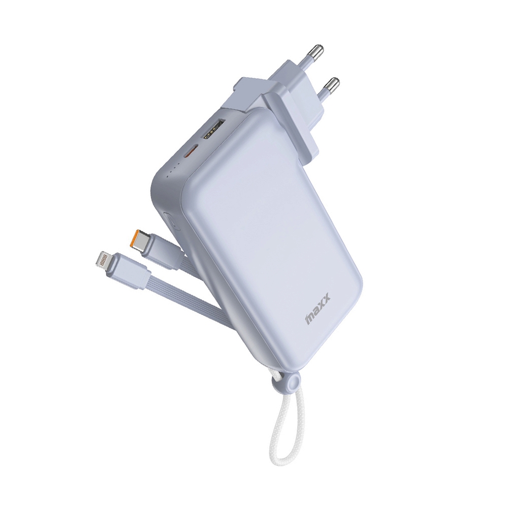 POWER BANK 10000 mAh MAX (20W,W1021 ) Purple