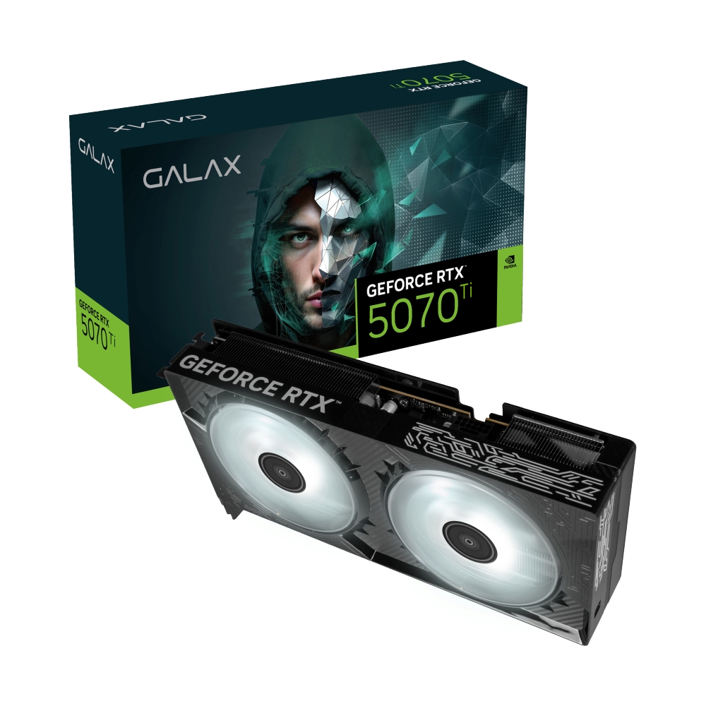 VGA GALAX GEFORCE RTX 5070 TI 1-CLICK 2X OC - 16GB GDDR7