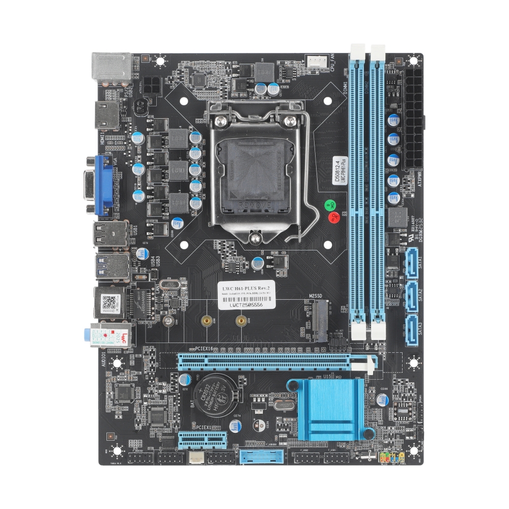 MAINBOARD (1155) LONGWELL H61-PLUS DDR3 (REV.2)
