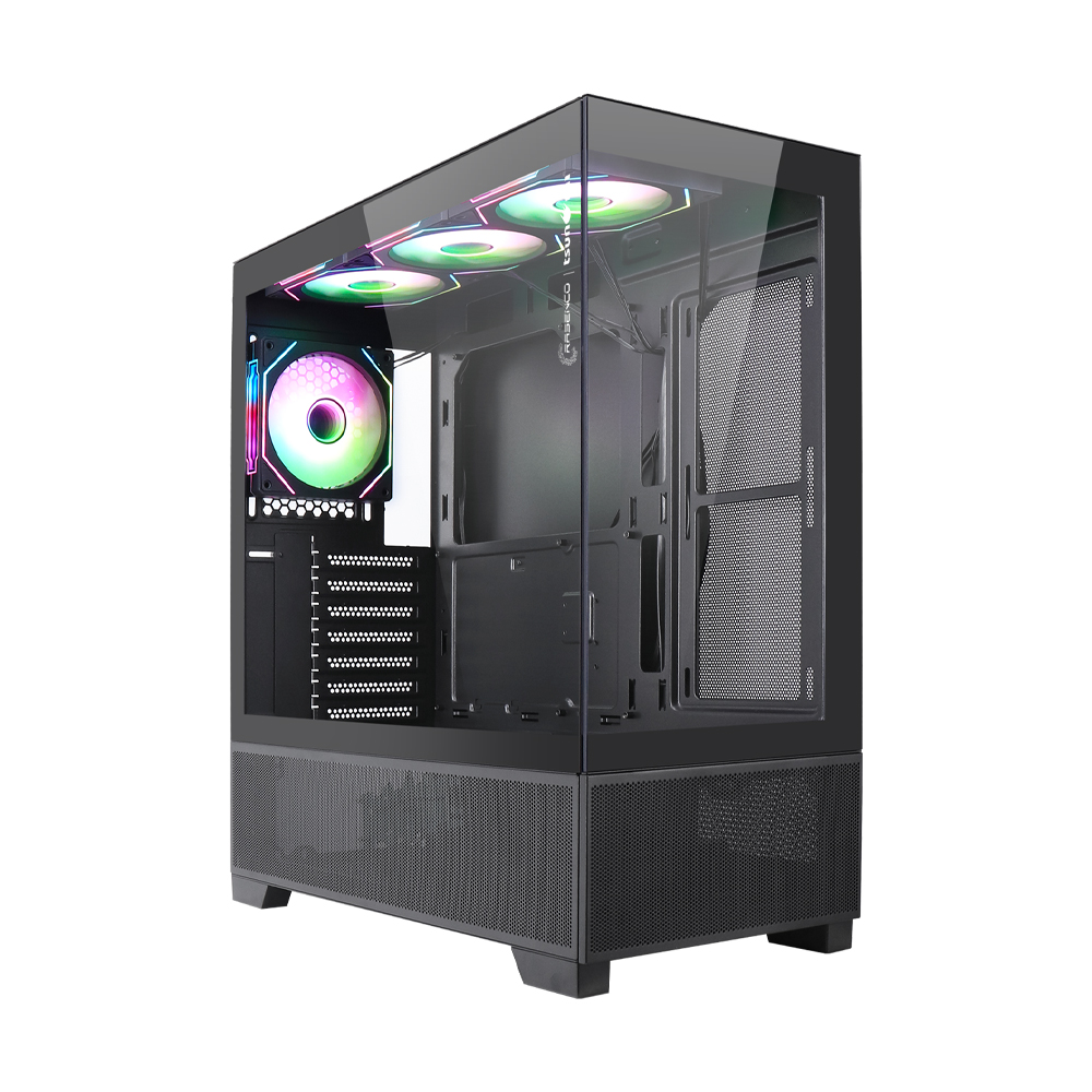 ATX CASE (NP) TSUNAMI RASCENCO BLACK