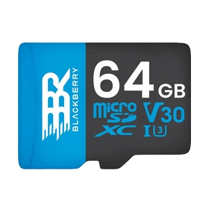 64GB Micro SD Card BLACKBERRY (80MB/s.)