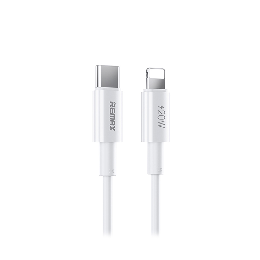 2M Cable Type-C To iPhone REMAX (20W,RC-C123) White
