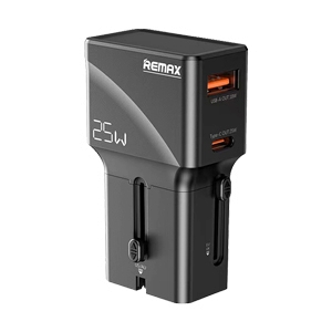 Adapter Universal Travel REMAX (CM03) Black