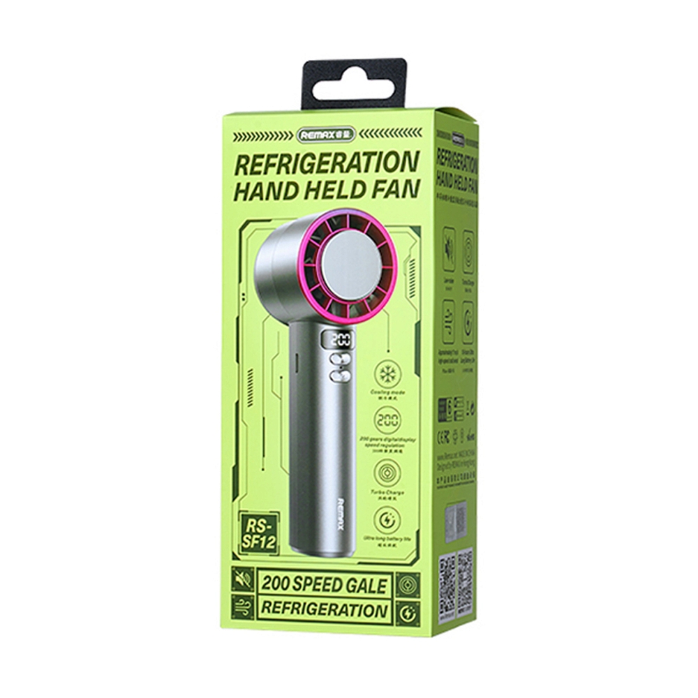 พัดลมมือถือ REMAX (Handheld RS-SF12) Purple