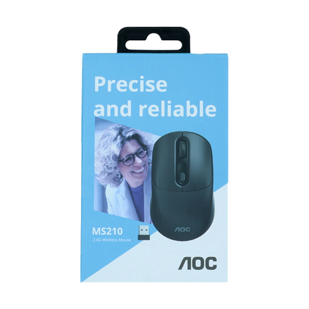 MOUSE WIRELESS AOC MS210 BLACK