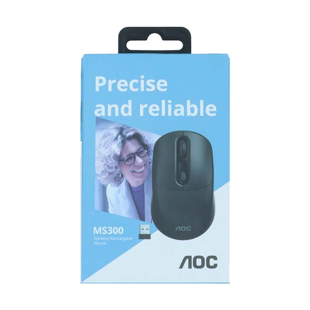 MOUSE WIRELESS AOC MS300 BLACK (BLUETOOTH)