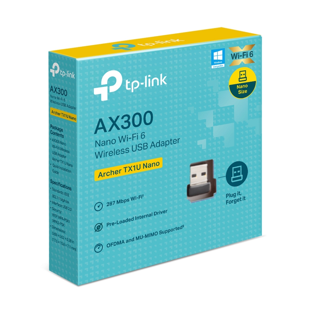Wireless USB Adapter TP-LINK (Archer TX1U Nano) AX300