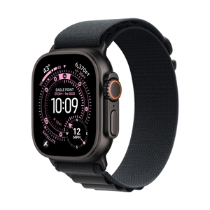 Apple Watch Ultra 3 GPS + Cellular 49mm Black Titanium with Black Alpine Loop - Small (MF0Q4SA/A)