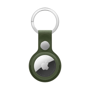 AirTag FineWoven Key Ring - Moss (MGFX4FE/A)