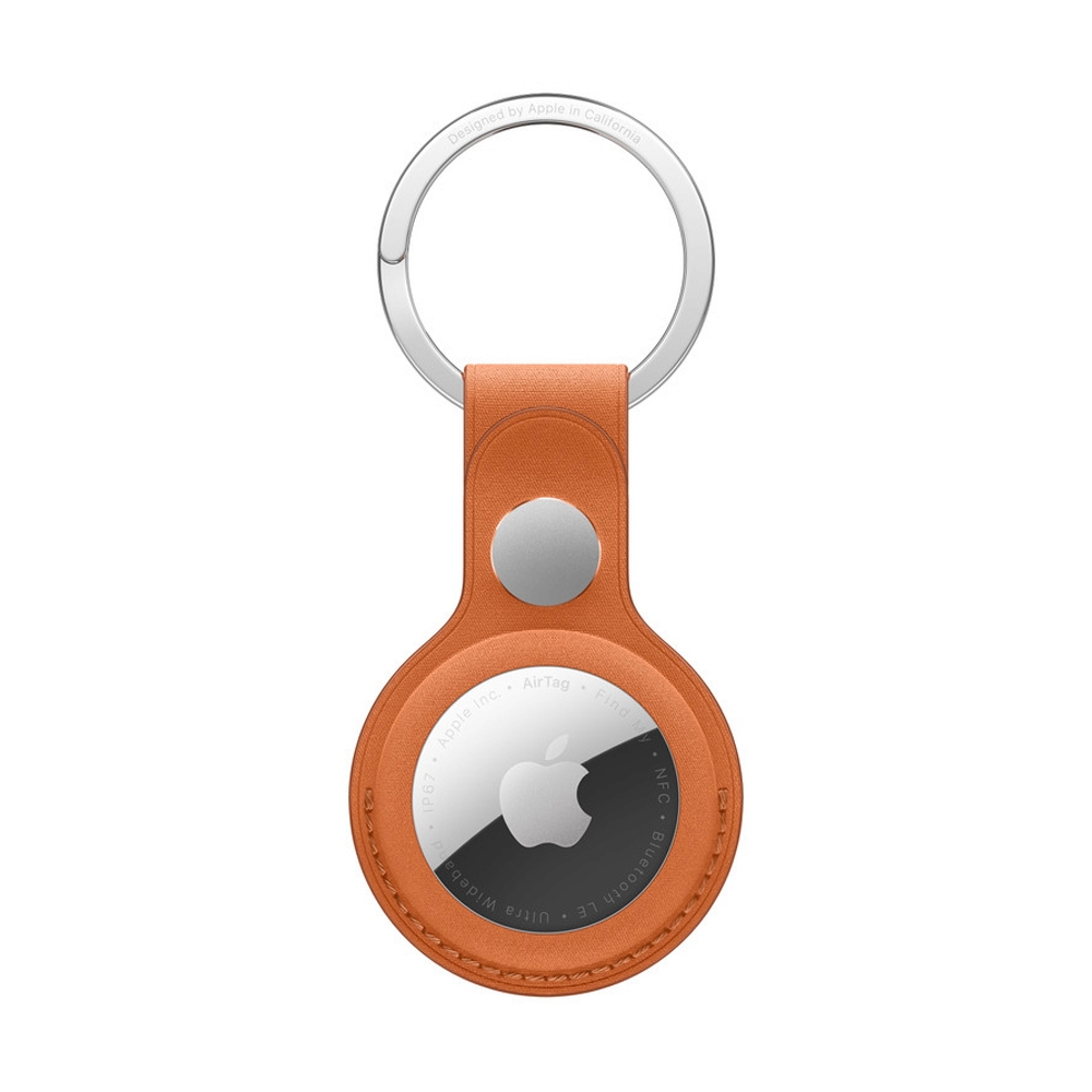 AirTag FineWoven Key Ring - Fox Orange (MGFY4FE/A)