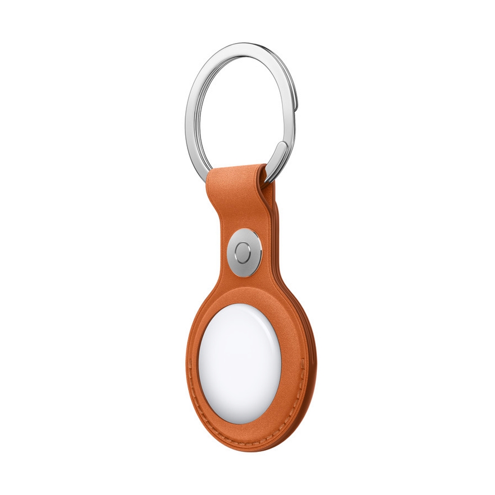 AirTag FineWoven Key Ring - Fox Orange (MGFY4FE/A)