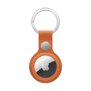 AirTag FineWoven Key Ring - Fox Orange (MGFY4FE/A)