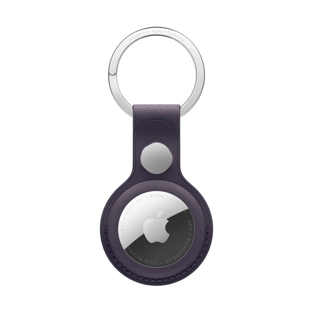 AirTag FineWoven Key Ring - Midnight Purple (MGG04FE/A)
