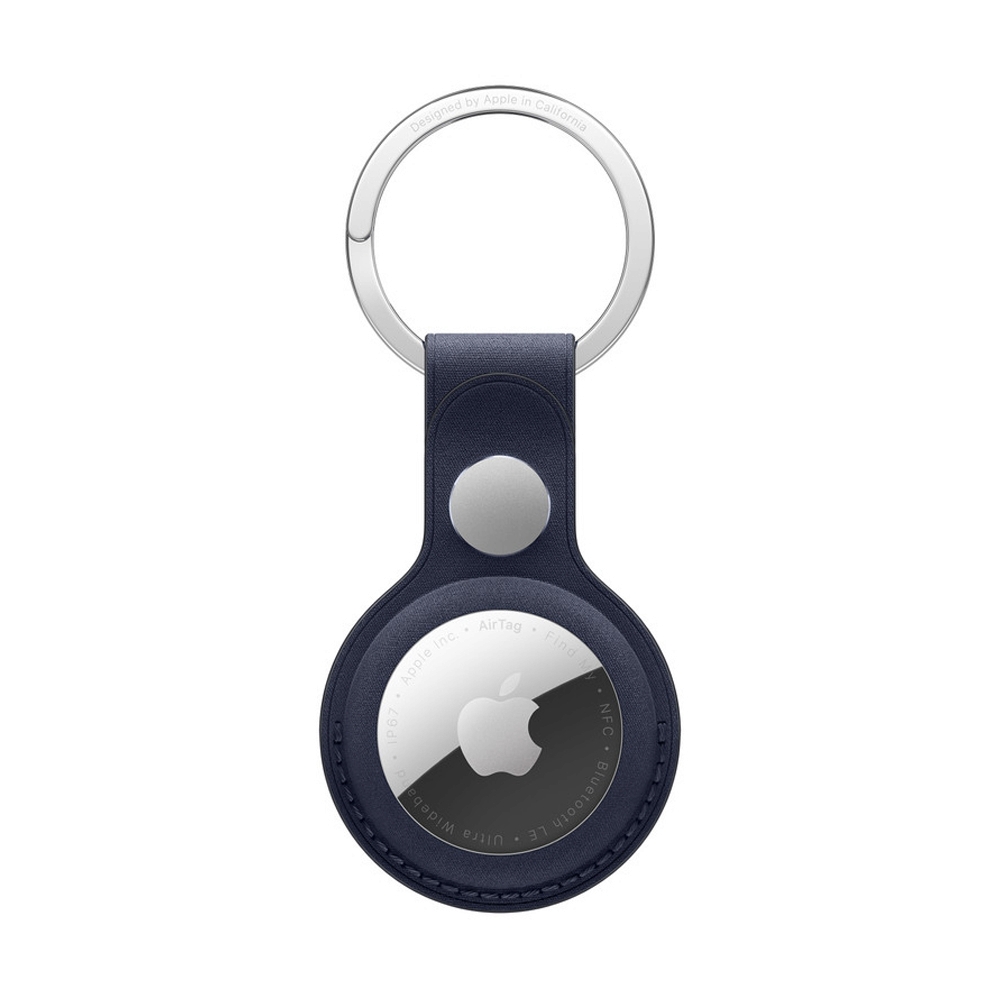 AirTag FineWoven Key Ring - Navy (MGG14FE/A)
