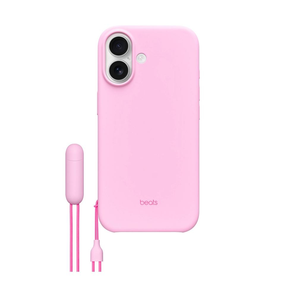 Beats Case iPhone 17 Kickstand with MagSafe and Camera Control - Pebble Pink (MGY64PA/A)