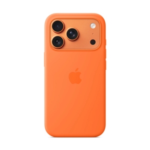 Apple Case iPhone 17 Pro Silicone with MagSafe - Orange (MGFE4FE/A)